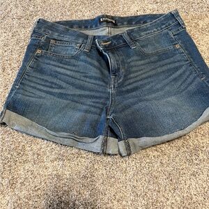 Express Women's Classic Blue Jean Shorts